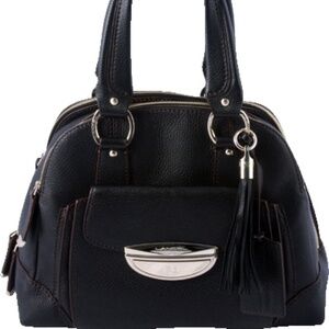 Lancel Adjani Sac — Black Cuir Noir, Vintage 2013